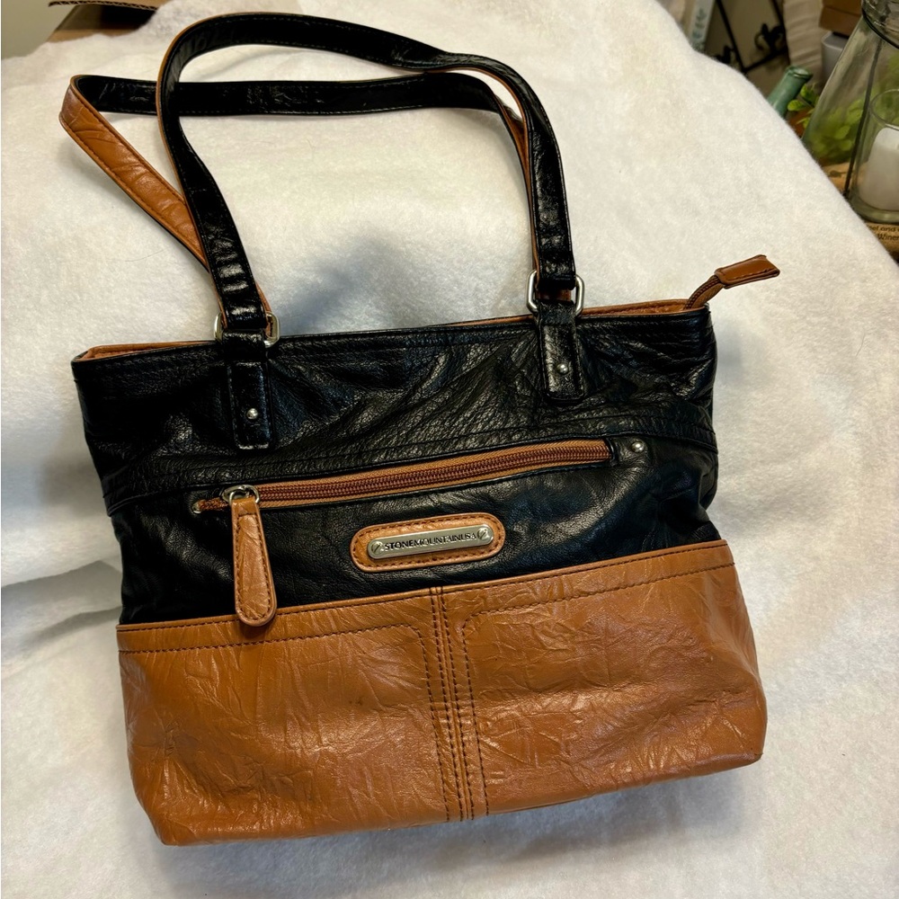 Stone Mountain USA Large Handbag Tote EUC